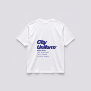 Polera Básica City uniform azul - Imagen 3