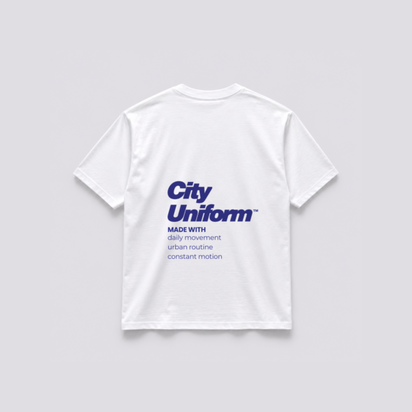 Polera Básica City uniform azul